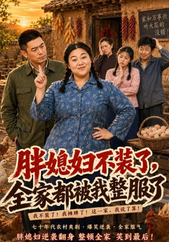胖媳妇不装了，全家都被我整服了