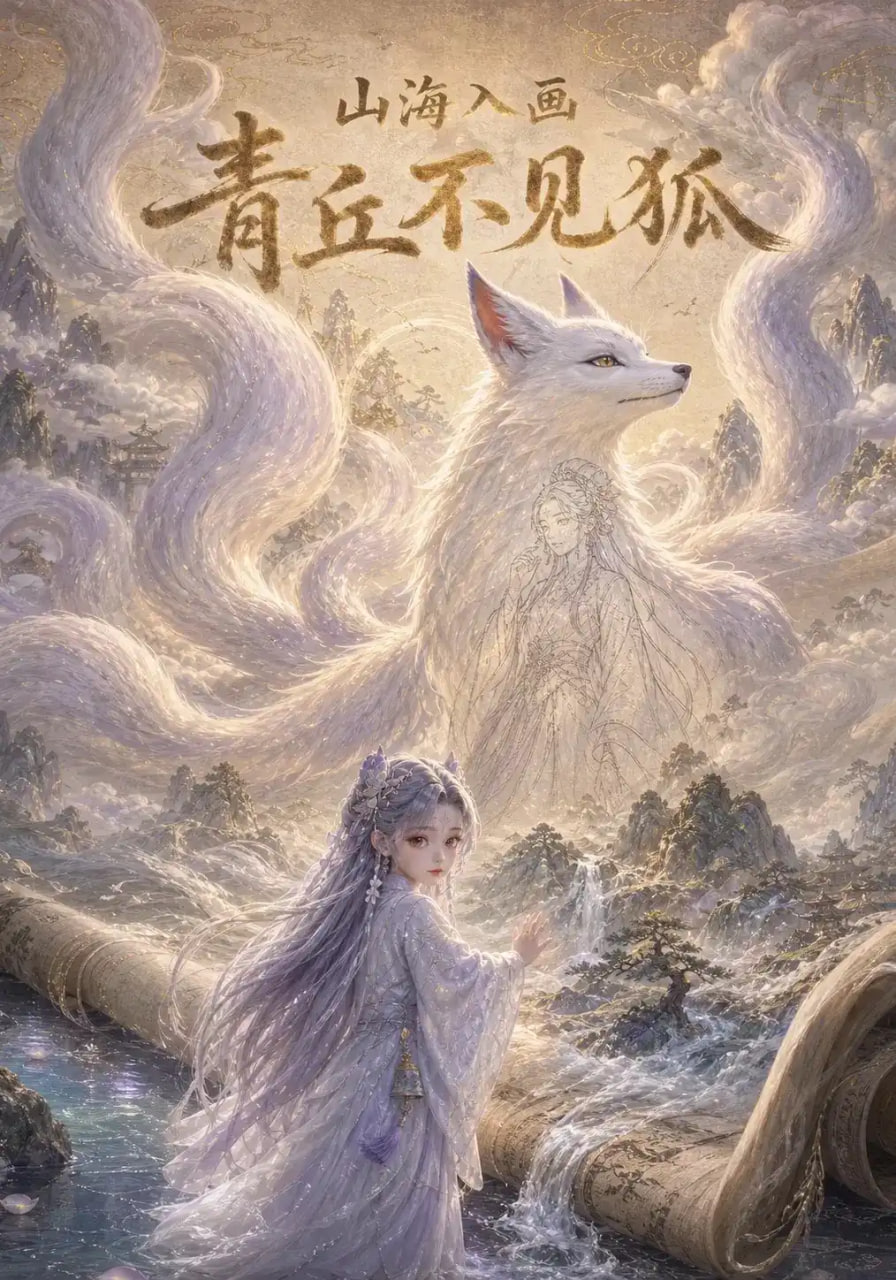 山海入画：青丘不见狐